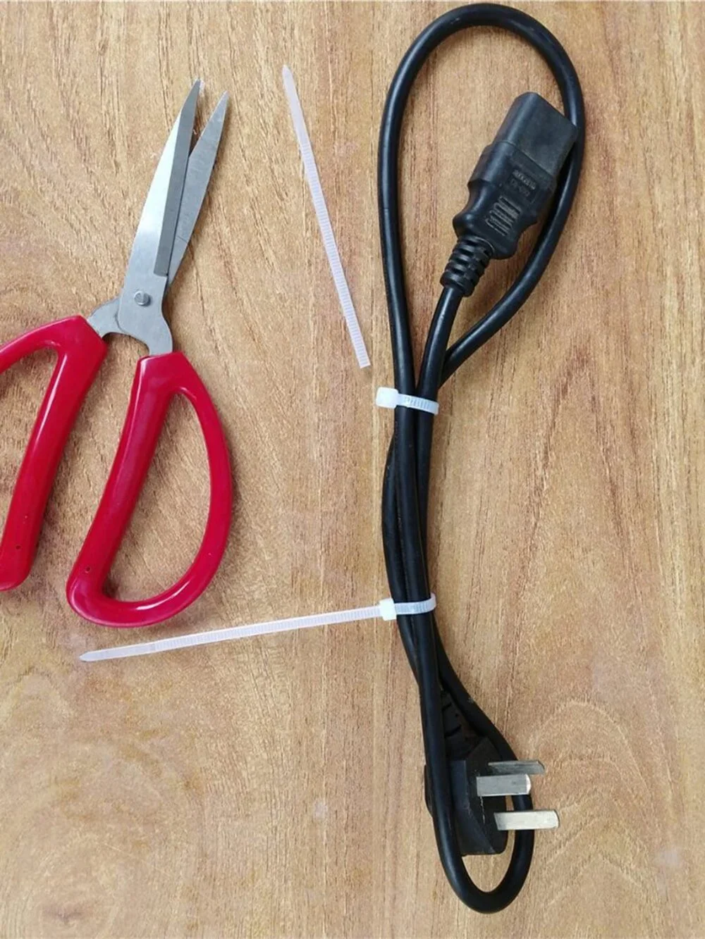 1000 pcs 4 inch Cable Zip Ties Heavy Duty, Premium Plastic Wire Ties with 18 LBS
